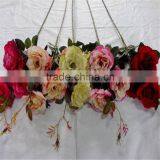 Making Crystal Rose Flower Artificial Rose Polyester Artificial Flower thumbnail-2