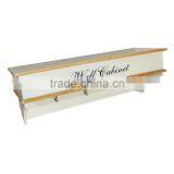 Home Decor Hanging Wall Shelf With Coat Hooks thumbnail-1