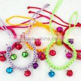 Wholesale Handmade Colorful Pet Accessories Collar With Bell thumbnail-3