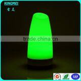 Rechargeable Indoor RGB Colors Changing Luxury Plastic Round Led Bar Table Lamp thumbnail-5