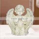 Custom high quality miniature resin pray angels for sale