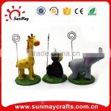 Wholesale Hot Sale Polyresin Cartoon Animal Business Card Holder for Sale thumbnail-1