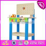 Best Sale Educational Toys Wooden Kids Tool Bench W03D042 thumbnail-3