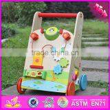 2016 New Design Push Along Activity Center Toy Wooden Toddler Walker W16E061 thumbnail-1