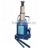 30Ton Efficiently Double Ram Bottle Jack With Wide Base thumbnail-2