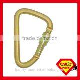 2450SG CE EN362 Steel Scaffolding Screw Gate Safety Carabiner thumbnail-1
