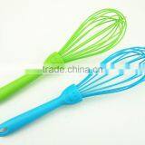 13012 8 Wires Silicone Kitchenware Egg Whisk With pp Handle thumbnail-3