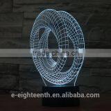2016 New Factory Price Cutomized Image Magic Visual Illusion Light Touch Panel 3D Led Night Lights for Indoor Decoration thumbnail-2