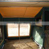 14oz Canvas Trailer Tent With Skylight for Truck Made in China thumbnail-6
