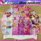 Beautiful Colorful Printing Flower Swim Caps for Women