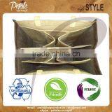 Six Bottle Jute Wine Bag With Partition for OEM - Made From pp Laminated Fabric thumbnail-4