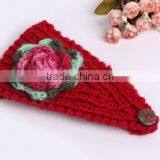 Hot Sell Stock Crochet Head Wraps Crochet Knit Headwrap thumbnail-4