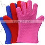 High Quality Custom Silicone Oven Gloves With Fingers Silicone Rubber Oven Gloves thumbnail-1