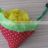 Fashion Polyester Tote Promotional Gift Starwberry Shopping Bag thumbnail-1