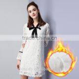 Long Sleeve Clothing Women Clothes Winter Dresses Ladies Wholesale Dropship New Fashion Dress 2017 thumbnail-1