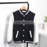 Winter Button Baseball Jacket Women Fleece Sweatshirt Hoodies thumbnail-2