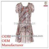 Hot Sale Fashion Style Top Quality Ladies' Loose Fit Printed Round Neck Short-sleeved Name Brand Plus Size Clothing thumbnail-1