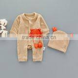 Whole Sale Boutique Romper Crab Pattern Newborn Baby Clothes Sets thumbnail-3