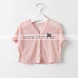 Kids T-shirt Wholesale V-neck Short Sleeve Summer Sunscreen Tops thumbnail-2