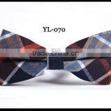 HD-BT40 British Style Cotton Checkedcustom Bow Tie thumbnail-1
