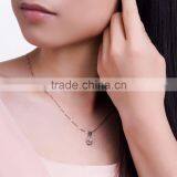 Hot Selling Crochet Angel Platinum Necklace thumbnail-2