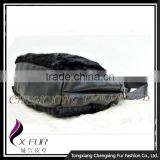 CX-H-03 China Wholesale Trendy Real Mink Fur Ladies Leather Bags Handbags thumbnail-2