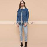 China Factory Fleece Padded Winter Jacket Overcoat for Women thumbnail-1