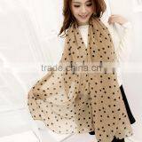 Lady Dots Spot Chiffon Soft Shawl Scarf Neck Wrap Head Scarf Styles 19143 thumbnail-4