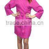 Women Waffle Spa Bathrobe thumbnail-3