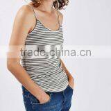 JXY Basic Stripped Basic Vest for Women thumbnail-2