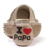 PU Baby Shoes Moccasins 29-Color Baby Boy Shoes Leather Baby Shoes Newborn Bebe Fringe Soft Soled Non-Slip Crib First Walker thumbnail-2