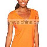 Next Level Apparel Ladies' CVC V-Neck Tee - Made From 60% Cotton, 40% Polyester Jersey and Comes With Your Logo. thumbnail-1