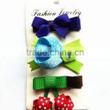 3pcs Girl's Stylish Designer Hair Clip Set, Girl Fancy Hair Clips Set, Hair Clips for Girls thumbnail-4