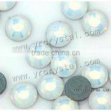 2058HF 1440pcs/lot SS10 White Opal Crystal More Better Than Dmc Iron on Heat HotFix thumbnail-2