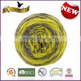 Charmkey Mixed Color Wool Bamboo Baby Yarn Melange Yarn Scarf Knitting Yarn thumbnail-2