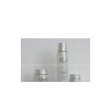 Mini 50ml White Frosted Empty Cream Cosmetic Glass Bottles and Jars thumbnail-1