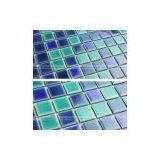 25X25mm Swimming Pool Tile​​, Crackle Ceramic Mosaic, Swimming Pool Tile,Ceramic Mosaic Tile,Glazed Wall Tile TLH066 thumbnail-2