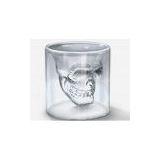 Glass-Skull, shotglass, two piece glass, glass  Keychain Business Co.,LTD