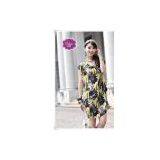 Apricot Fair Maiden Elegant Dress (115-048) thumbnail-1