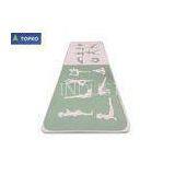 Soft Resilient Yoga Exercise Mat 72 Inch Long , Full Color Printed Yoga Mats