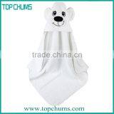 Custom Animal Organic Cotton Bamboo Bath Hooded Baby Towel With Hood thumbnail-2