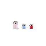 Color Coated Stainless Steel Garbage Bin thumbnail-1