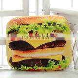 3D printing stuffed plush hamburger pillow chips cushion