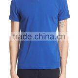 100% Cotton V Neck Dry Fit Custom T Shirts Mens Sport Jersey thumbnail-1