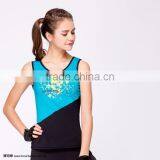 Trendy Coolmax Gym Wear Women Tank Top thumbnail-1