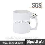JS Coatings Sublimation Mugs Football Mug B11ZQ
