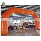 Best Quality Orange Inflatable Arch,sport Archway,commerical Balloon Arch Stand Sale