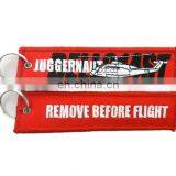 2017 Custom Embroidered Keychain Embroidery Keytag Keyring thumbnail-3