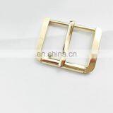 Zinc alloy gold plated slide buckle for bags