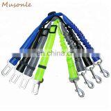 Multicolor Adjustable Nylon Bungee Dog Pet Seat Belt for Car thumbnail-3